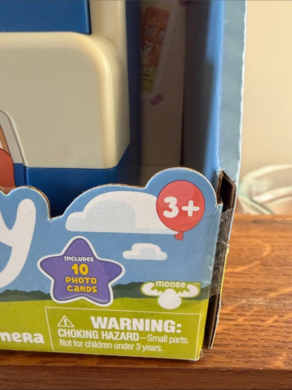 Bluey Chikit Chikit Camera Toy - Blue and Cream